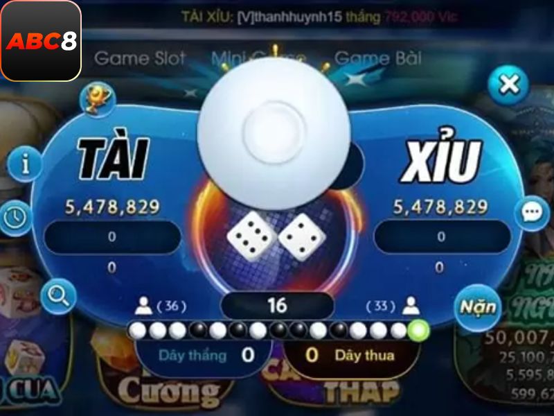 Tìm hiểu các thuật ngữ trong Tài Xỉu ABC8